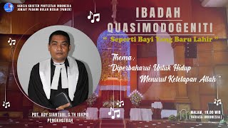 Ibadah Minggu Quasimodogeniti Minggu 16042023 Malam GKPI PADANG BULAN PAMEN  MEDAN [upl. by Dett304]