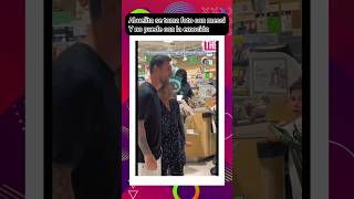 Messi se toma foto con Abuelita y ella no puede con tanta emoción🥰🤣 [upl. by Votaw]