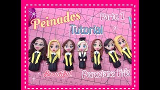 Tutorial estilo de cabellos Porcelana fría Pasta flexible [upl. by Sedrul]