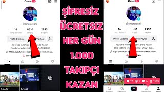 ÜCRETSİZ 1 DAKİKADA 500 TAKİPÇİ KAZANMA  TikTok takipçi arttırma  TikTok takipçi hilesi [upl. by Laetitia]