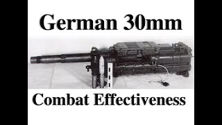 WWII German Mk108 30mm AutoCannon Combat Effectiveness Against US Bombers and Fighters [upl. by Meehan862]