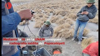 Mediante la IA en la UNAM consiguen una radiografía inédita del Popocatépetl [upl. by Agosto]