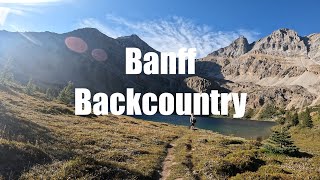 Backpacking Sawback Trail Banff National Park Canada カナダ・バンフ国立公園 [upl. by Naitsirhk]