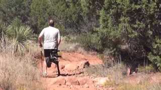 Hiking With The iWalkFree10 CRUTCH BrokenSprainedInjured Foot Ankle or Leg Recovery [upl. by Nabois]