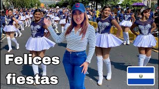 Lo MEJOR del DESFILE del COMERCIO de las FIESTAS AGOSTINAS 🇸🇻 SAN SALVADOR  Celinaz El Salvador [upl. by Favian]