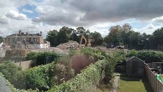 Willerby Manor Hotel being demolished July 2022 [upl. by Sankey]