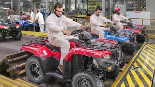 Inside Billion  Factory Building Powerful Honda ATV From Scratch  Production Line [upl. by Abramson]