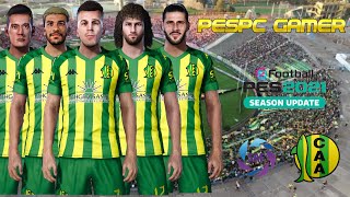 Facepack de Aldosivi PES 2021 [upl. by Aehtorod]