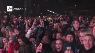 Darude  Sandstorm NYE 2016 countdown amp fireworks in Helsinki Finland [upl. by Schuyler516]