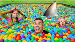 Colorful Ball Pool Adventure with Dad [upl. by O'Mahony371]