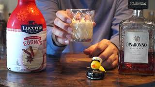 Disaronno Amaretto amp Lucerne Eggnog [upl. by Narag]