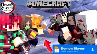 Minecraft Demon slayer mod 120121 download mediafıre😍 [upl. by Emya]