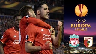 Liverpool FC vs FC Augsburg  25022016  UEFA Europa League  PES 2016 [upl. by Gut]