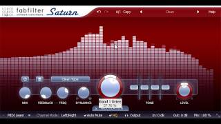 FabFilter Saturn distortion  saturation tutorial [upl. by Bartholomeus]