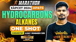 Hydrocarbons  Alkanes Class 11 One Shot  Unstoppable EAPCET 2024 [upl. by Mihar]