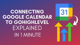 How To Connect Google Calendar To GoHighLevel 2025 [upl. by Evangeline]