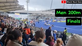 Men 200m Finals at UK Athletics sprint athletics 200m [upl. by Tilly]