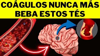 Mejor que la Aspirina Tés Naturales que Previenen Coágulos de Sangre [upl. by Niawd]