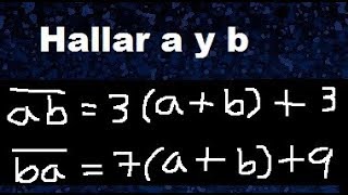 Numerales ejercicios resueltos de aritmética tema numerales ecuación con numerales [upl. by Isidora]