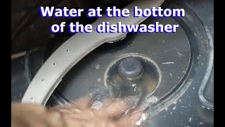 Dishwasher water not draining how to fix [upl. by Linus]