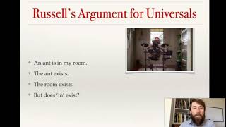 Russells Argument for Universals [upl. by Sheepshanks267]