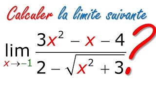 Calcul des limites 1 et 2 Bac Science [upl. by Etirugram]