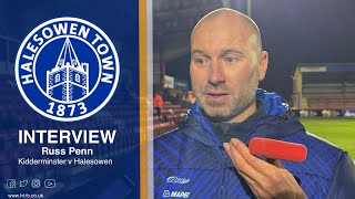 MANAGER INTERVIEW  Russ Penn following Kidderminster loss [upl. by Noman]