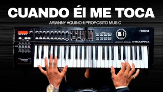 Cuando Él me Toca  Piano Cover [upl. by Airdnat217]