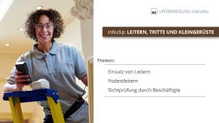 Leitern Tritte amp Kleingerüste  Unterweisung interaktiv  Universum Verlag GmbH [upl. by Leuneb965]