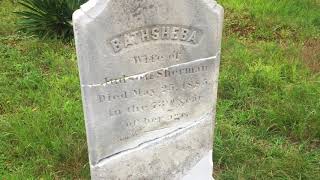 Bathsheba Sherman grave update August 2017 [upl. by Hepza787]