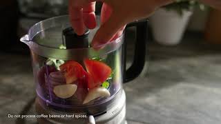 How to Use the KitchenAid® 35 Cup Food Chopper [upl. by Leinahtam]