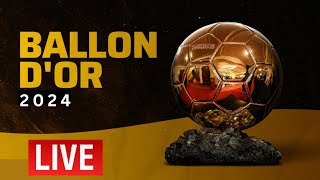 Ballon dOr 2024 Award Winner Live  Ballon dOr Live [upl. by Lebasiram]