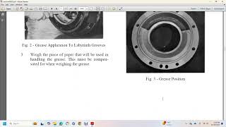 EMD M I 6850 APPLICATION OF CYPRINA RA GREASE TO MOTOR ARMATURE BEARINGS [upl. by Bonaparte]