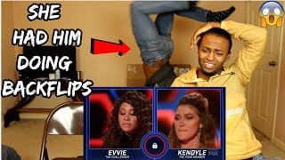 Evvie vs Kendyle The Most UNEXPECTED Battle Of The Night  S1E5  The Four REACTION [upl. by Leeann]