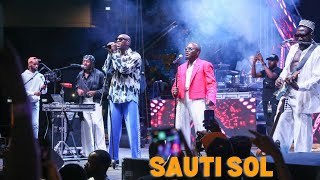 Sauti Sols performance at BK Arena in Kigali Rwanda [upl. by Allegra]