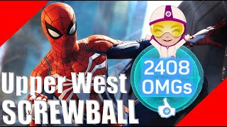 Screwball Turf Wars Stealth Challenge Upper West Side SpiderMan PS4 GamePlay [upl. by Cheston388]