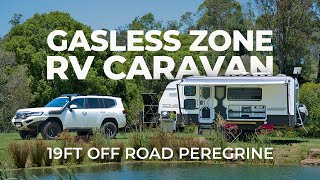 Gasless 2024 PEREGRINE Walkthrough  19ft ZONE RV Off Road Caravan [upl. by Eben27]