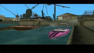 Grand Theft Auto Vice City  Mission 49  The Boatyard  Checkpoint Charlie [upl. by Onyx]