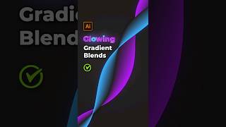 🔥 Create JawDropping Gradient Blends in Illustrator 🎨 Stunning Color Transitions with Curves [upl. by Cristine435]