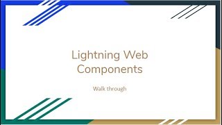 Introduction to Lightning Web Components  Hello World  Key Concepts [upl. by Hahsia592]