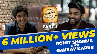 Rohit Sharma On Marrying Yuvis Sister Ritika Mumbai Indians amp Humiliations  BwC S4E8  Part 1 [upl. by Pietrek]