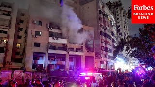 Top Hamas Official Killed In Beirut Explosion Lebanon News Agency Says [upl. by Elgar273]