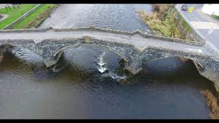 Pont Fawr Bridge Llanrwst North Wales UK in 4K [upl. by Paschasia]