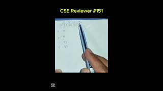 CSE Reviewer 151 [upl. by Shelli923]