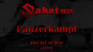 Sabaton  Panzerkampf Lyrics English amp Deutsch [upl. by Niboc773]