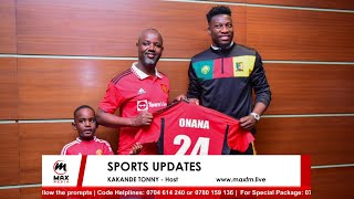 ANDRE ONANA 🇨🇲 BACK IN UGANDA  SPORTS UPDATE LIVE  Sunday 13th Oct 2024 [upl. by Atneciv]