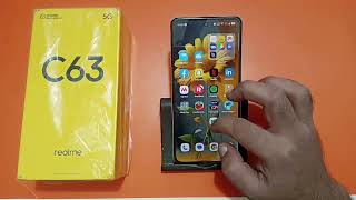 how to stop alarm in realme c63 alarm kaise band Karen [upl. by Esaele]