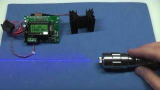 1000mW 445nm Blue Laser in Dorcy [upl. by Ayhtin]