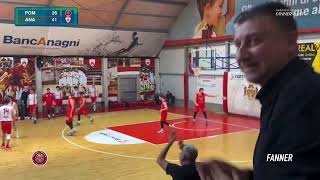 Fortitudo Anagni  Virtus Pomezia  Highlights [upl. by Nirol157]