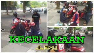 KECELAKAAN JL BALI [upl. by Rizas408]